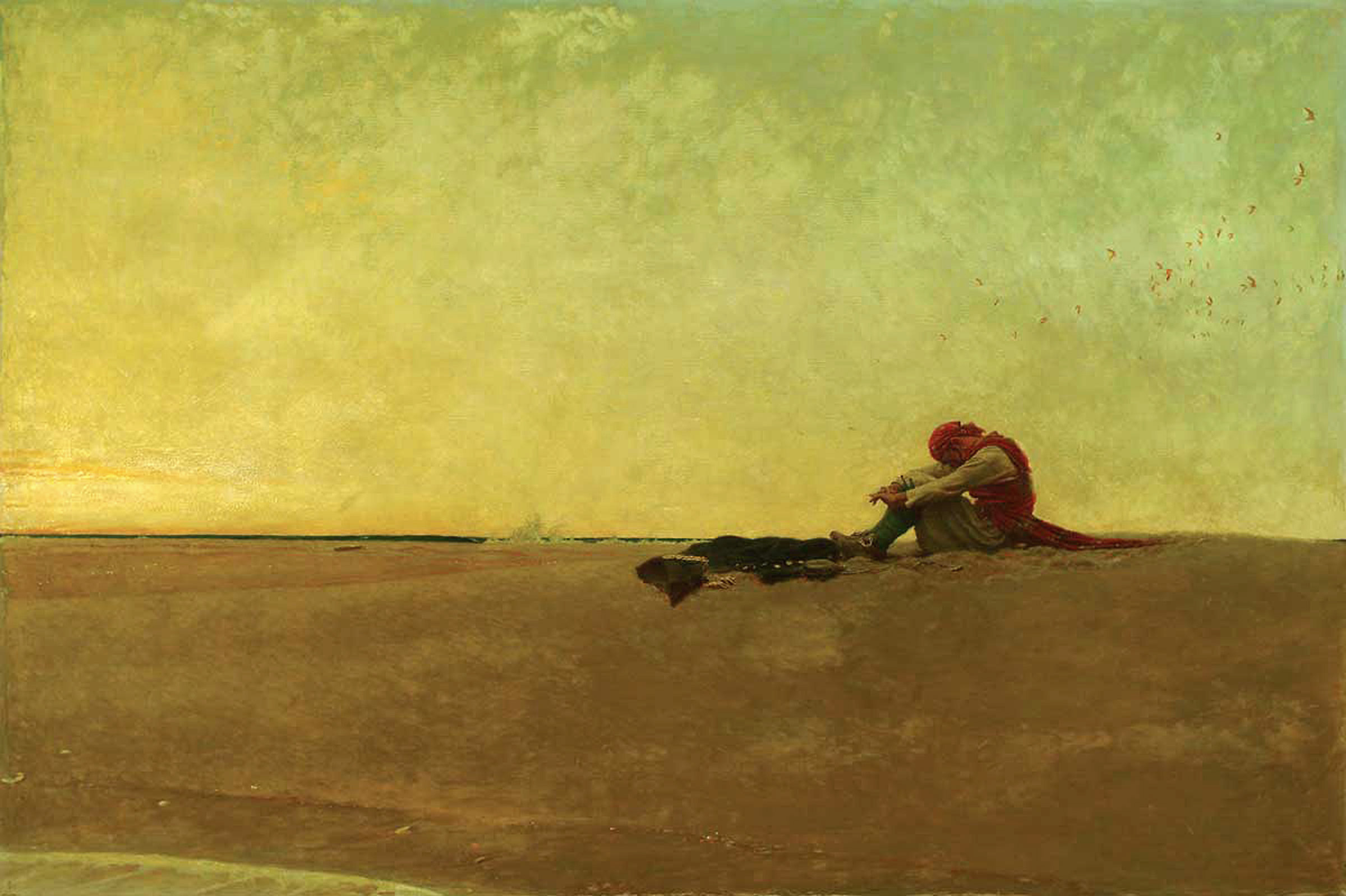 Marooned by Howard Pyle | Daily Dose of Art