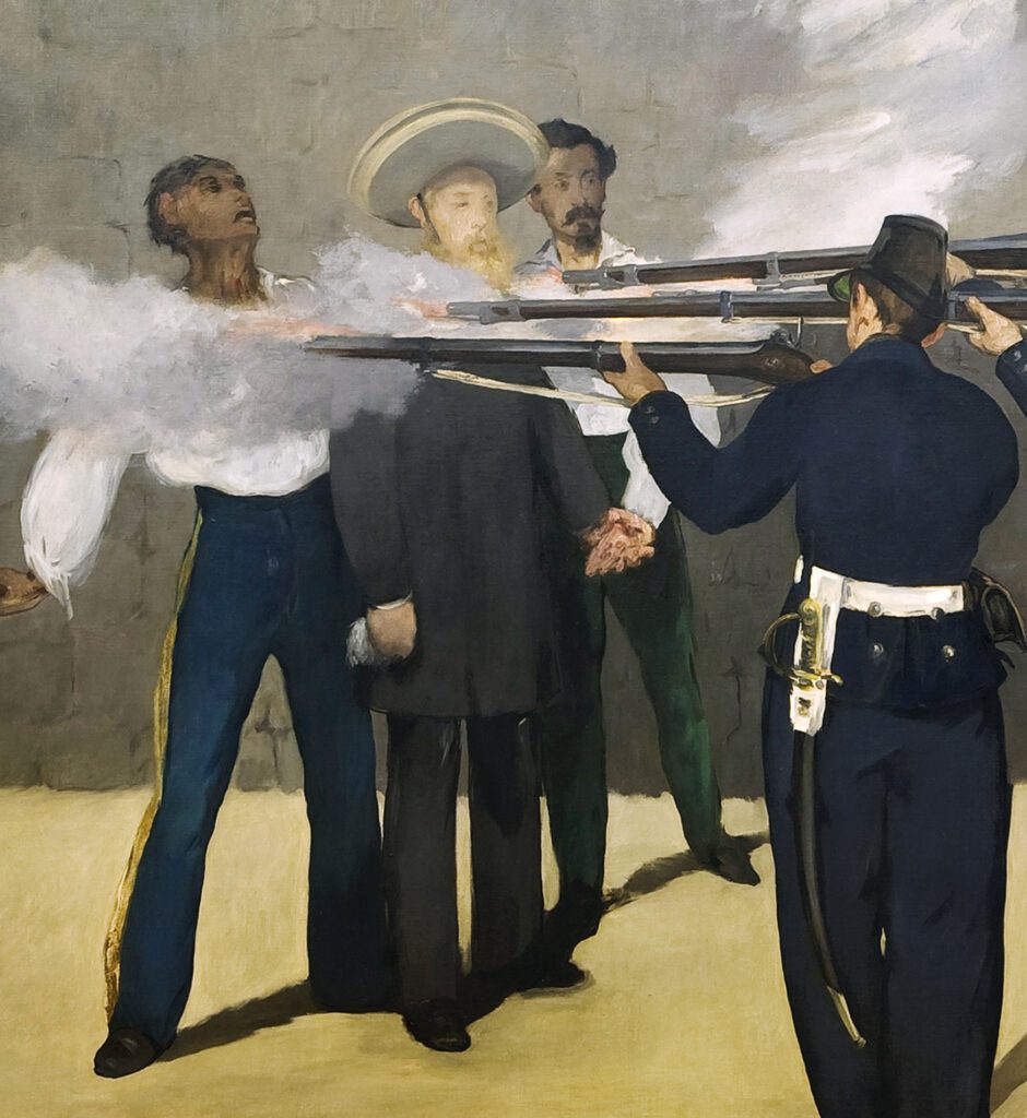 “the Execution Of Emperor Maximilian” By Édouard Manet Daily Dose Of Art 